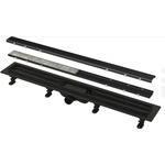 Alcadrain Комплект душ канал с капак Alca APZ19 Черен Simple 65 см (APZ19BLACK-650)