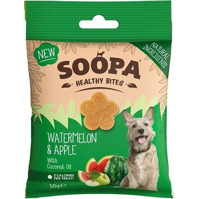 Soopa Healthy Bites maškrty s melónom a jablkom 50 g