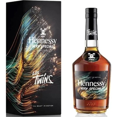 Hennessy Vs les Twins Lil Beast & Ca Blaze Cognac Aoc 40% 0,7 l (karton)