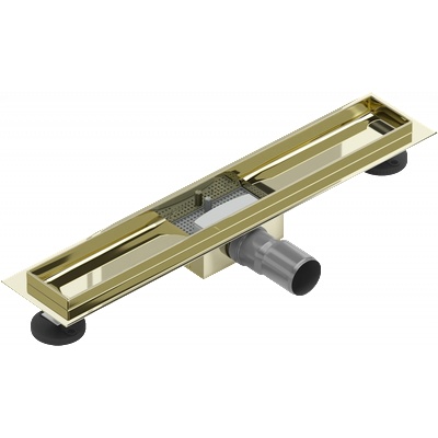 Mexen Flat корпус за линееен сифон 60 см, златен - 1515060 (1515060)