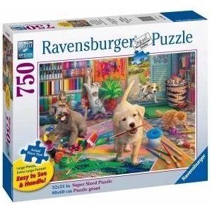 Ravensburger Puzzle 2D for Seniors Mali Artists 750 Pieces