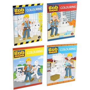 Europrice КНИЖКА ЗА ОЦВЕТЯВАНЕ bob the builder coloring 32 СТР. 4 ВИДА