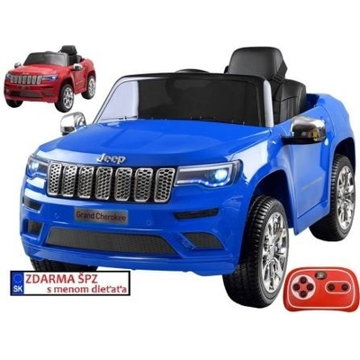 Elcars Elektrické autíčko JEEP lakované červené