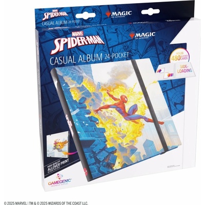 Gamegenic: MTG Marvels Spider-Man 24-Pocket Spider-Man/Green Goblin A4 Album