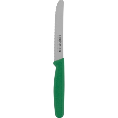 TECHNICA Univerzálny nôž vlnité ostrie 210 mm zelený Silver Line