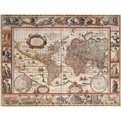 Ravensburger 166336 Mapa světa 2000 dielov