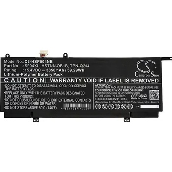 Image 1 of Cameron Sino Батерия за лаптоп HP Spectre X360 13-AP0000NA, HSTNN-OB1B SP04XL LiPo 15.4V 3850 mAh CAMERON SINO (CS-HSP004NB)