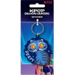 K-pop demon hunters Ключодържател PVC K-Pop Demon Hunters Derpy Tiger - гумена фигурка с метална халка (RK2511447)