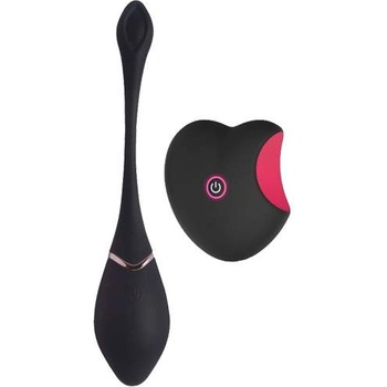 XMS Луксозен вибро стимулатор "sinner egg black" 16 см