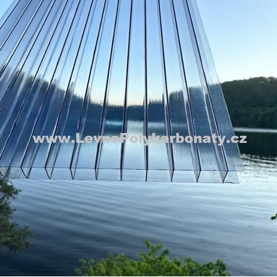 Exolon Komůrkový polykarbonát 10 mm 1UV 2/10 2,1 m x 5 m šedá 1 ks