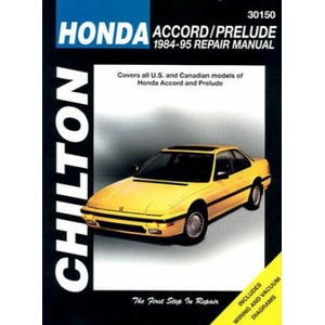 Honda Accord and Prelude (1984-95) | Chilton (ISBN: 9780801986802)