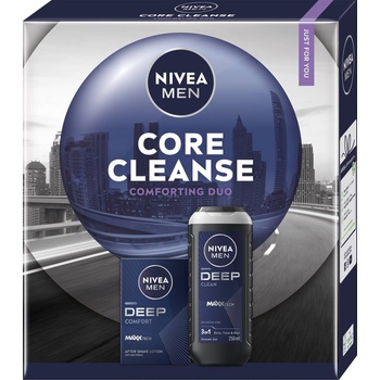 Nivea Men Подаръчен комплект Core Cleanse, 2 части