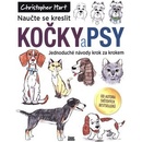 Naučte se kreslit kočky a psy - Jednoduché návody krok za krokem - Hart Christopher