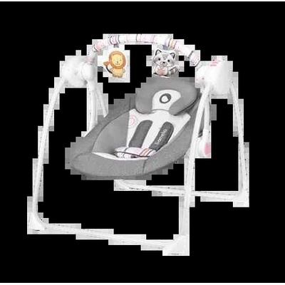 Lionelo dětské houpací křesílko Ruben Stone Grey Rose
