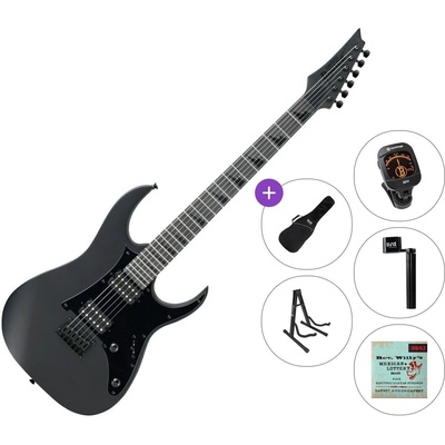 Ibanez GRGR131EX-BKF Standard SET Black Flat Електрическа китара