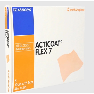 SMITH and NEPHEW Acticoat Flex 7, 10 x 12,5 cm 5 ks