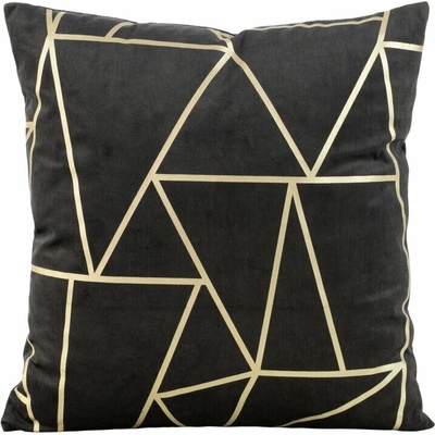 Takoy Zamatová BLINK 29 so zlatou geometrickou potlačou-HF-391078 45 x 45 cm