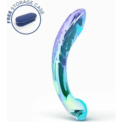 Biird Kalii dildo z borosilikátového skla 18 x 3,2 cm