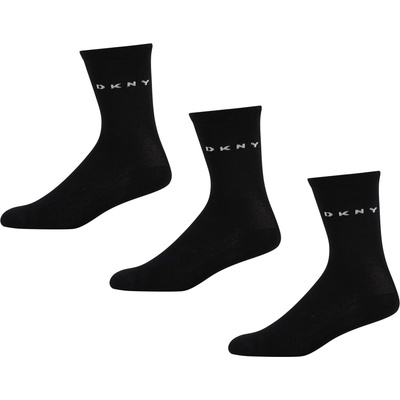 DKNY Дамски чорапи DKNY 3 Pack Womens Dress Socks Paige - Black
