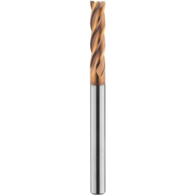 Fréza stopková tvrdokovová čtyřbřitá dlouhá (pro materiály do 54 HRC) 12x150/60-4z (0,15x45°)