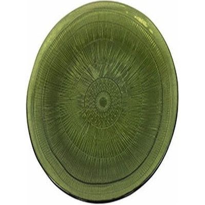 Mediterranea Lifestyle Eco talíř z recyklovaného skla 28 cm olivově zelená 6 ks