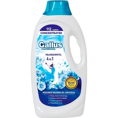 Gallus Professional 4v1 Universal Gel na praní bílého a barevného prádla 112 PD