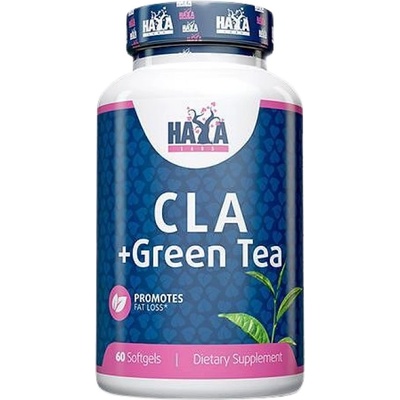 Haya Labs CLA + Green Tea [60 Гел капсули]