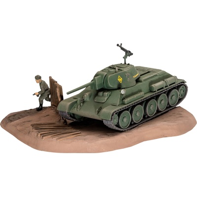 Revell Сглобяем модел Revell Военни: Танкове - T-34/76 Modell 1940