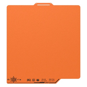 BIQU Panda Build Plate CryoGrip Pro Frostbite - Orange - Bambu Lab X1/P1/P2/A1 (3010200086)