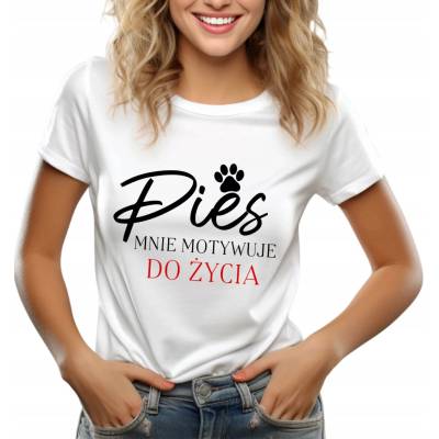 Dámske tričko pre milovníka psov biele