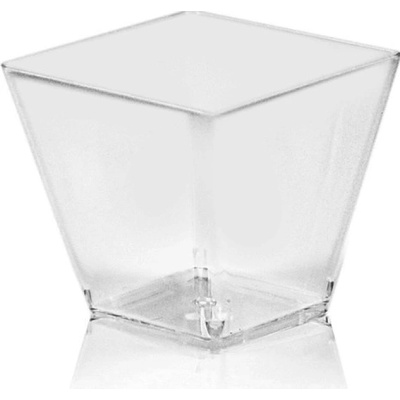 Wimex Fingerfood pohárik hranatý číry 5,9 x 5,9 x 5,4 cm 100 ml