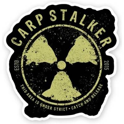 4ANGLERSDESIGN Samolepka 96 Carp Stalker