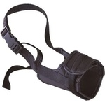 Ferplast Muzzle Safe MINI Black - Регулируем намордник за малки кучета като породи чихуахуа и пудел, A: 20÷40 см- B: 10÷15 см - C: 8, 5см. - черен