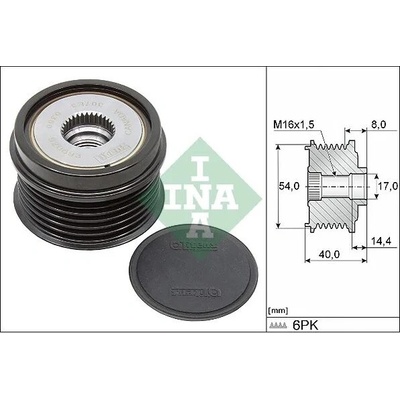 Předstihová spojka Schaeffler INA 535 0334 10