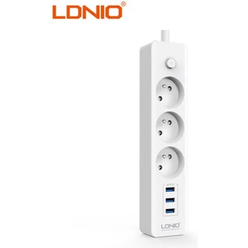 LDNIO 3 Plug + 3 USB 1,8 m (SE3330)