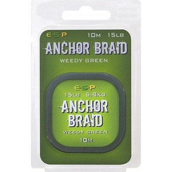ESP šnúra Anchor Braid Weedy Green 10m 15lb