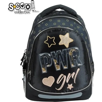 S-Cool Ученическа раница S-COOL анатомична, Light Pwr Girl, 19 л