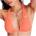 Roxy Дамско бикини горнище Roxy Women's Roxy Sunshine Tiki Tri Elongat Bikini top - Camellia (150-6346-0113)