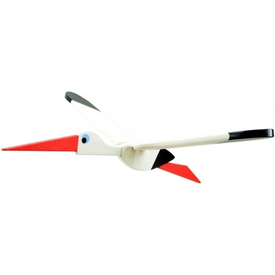 Krokido čáp létací závěsná dekorace do pokoje