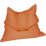Pufrelax Пуф Голяма възглавница, 350л. , Magic Pillow - Orange, Еко кожа, Пълнеж от Полистиролни перли (PUF-G-MP-ML-OR)