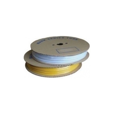 Popisovací hvězdicová PVC bužírka S25Y, vnitřní průměr 2,5mm / průřez 0,75mm2, žlutá, 100m