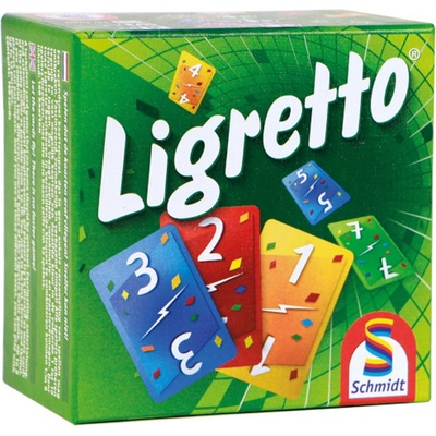 Schmidt Spiele Настолна игра Ligretto card game: Green set - Семейна (01207)