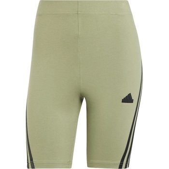 adidas Дамски къси панталони Adidas Future Icons 3-Stripes Cycling Shorts Womens - Tent Green