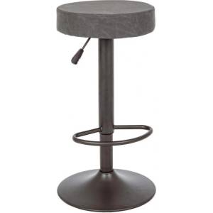 Bizzotto БАР СТОЛ piper 35x35x64-85cm СИВ (0733337)