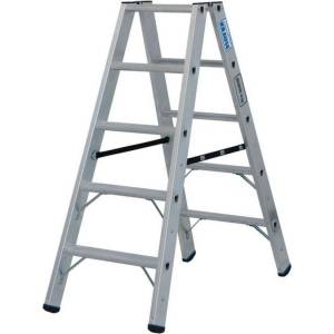 KRAUSE Професионална двустранна стълба Krause Stabilo, 2x5, до 225 кг (07135124) (07135124)
