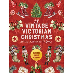 A Vintage Victorian Christmas Sticker, Color & Activity Book (ISBN: 9780785846895)