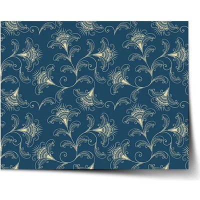 Sablio Plagát Vintage ornamenty - 90x60 cm