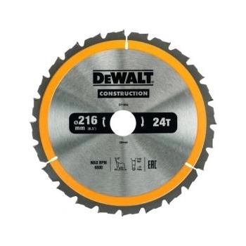 DeWALT DT1956 Pilový kotouč 250x30mm, 24zubů, ATB 10°
