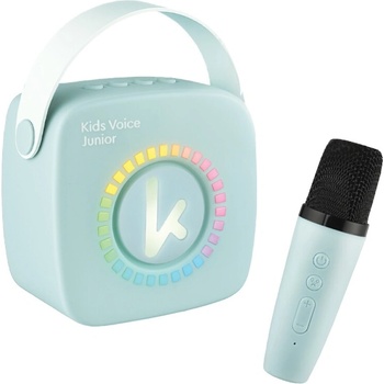 Kiddoboo Bluetooth Karaoke set mikrofon a reproduktor KidsVoice Mint