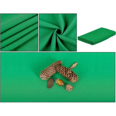 Fotověci Fotoplátno Fotopozadí Fotografické Bavlněné Pozadí 2x3m - Výběr barev Barva: Zelená